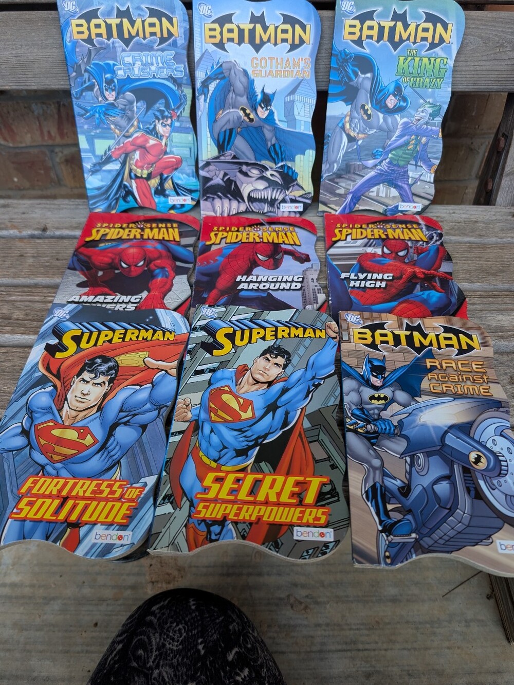 Superhero Board Book Set (9x)